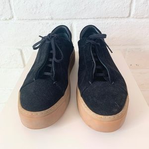 Platform Suede Sneakers